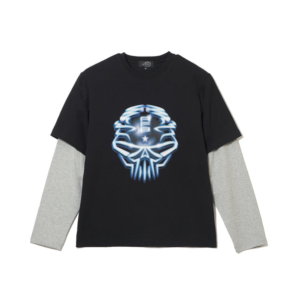 SKULL LAYERD TEE