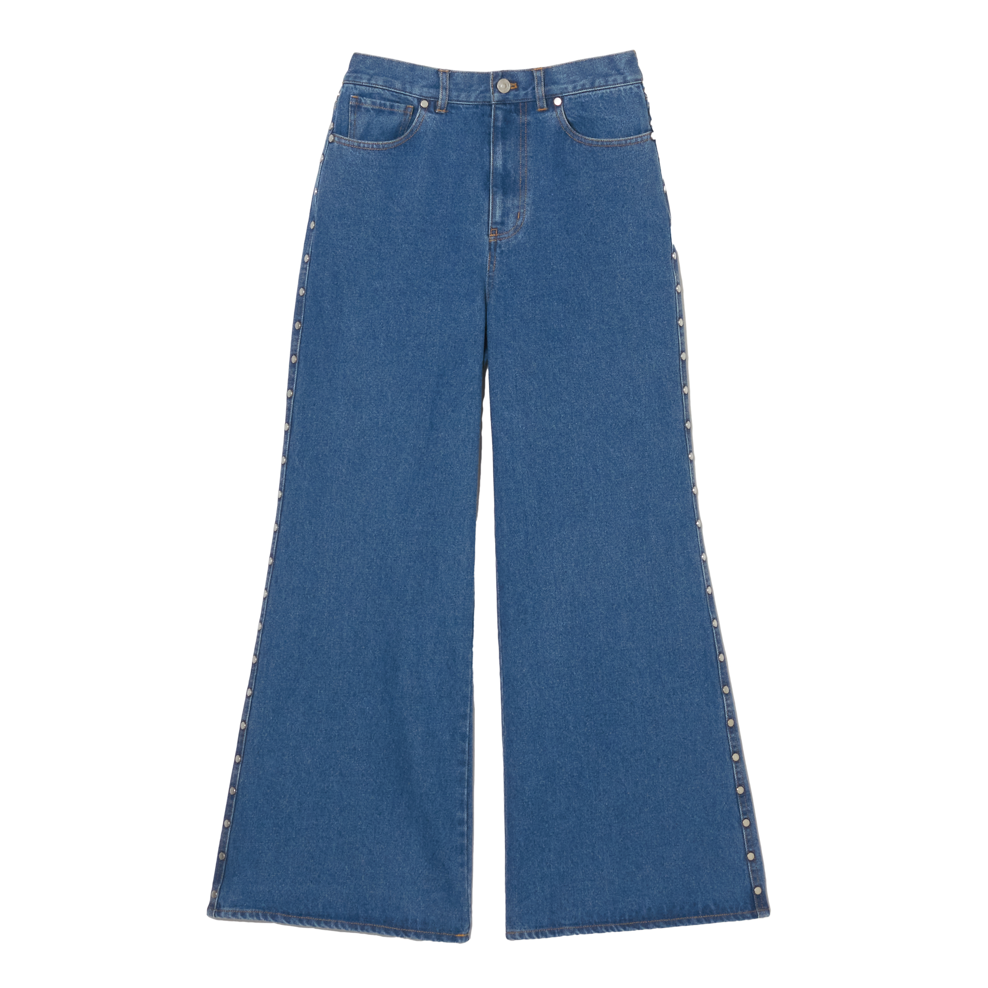パンツ AFB REPAIRED STUDDED BAGGY PANTS afb REPAIRED STUDDED BAGGY PANTS