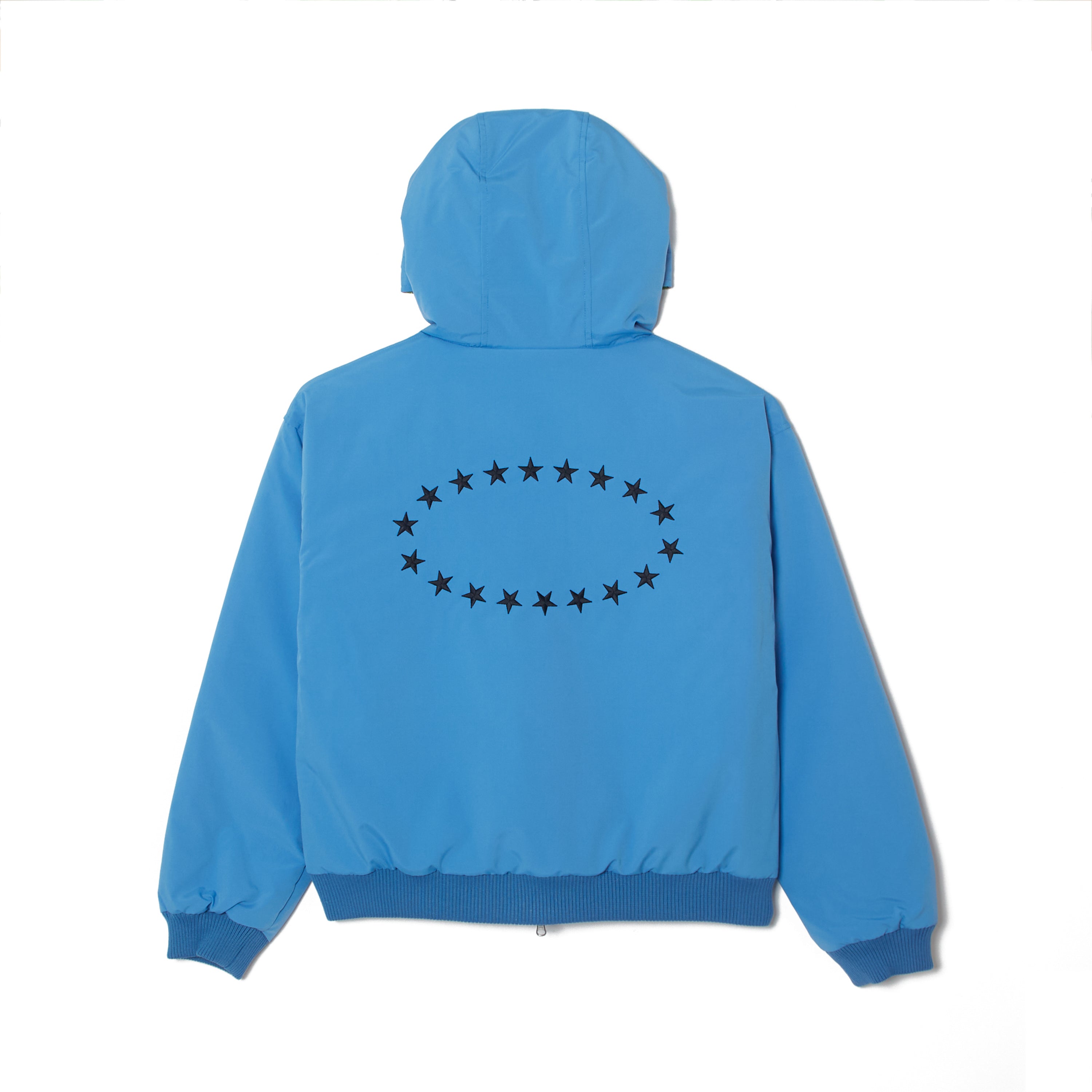 afb REVERSIBLE NYLON CHECK PARKA