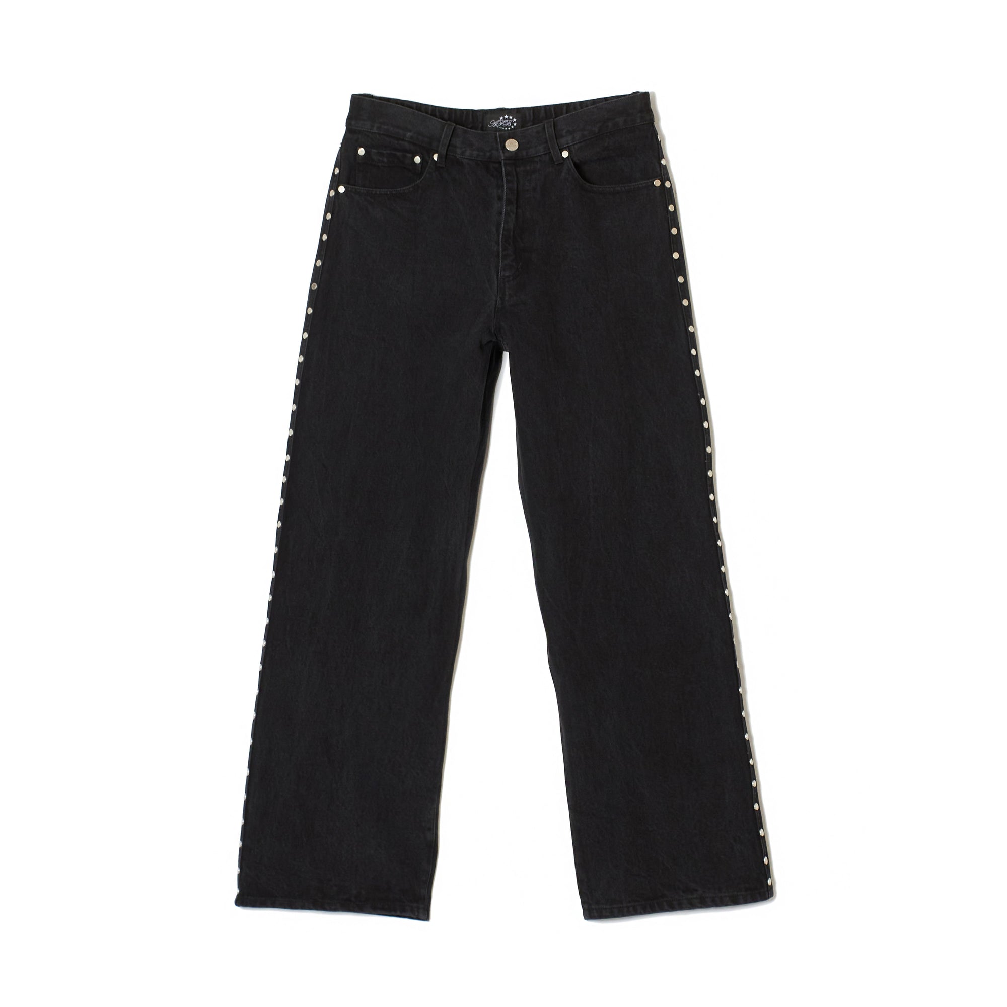 STRAIGHT STUDDED PANTS