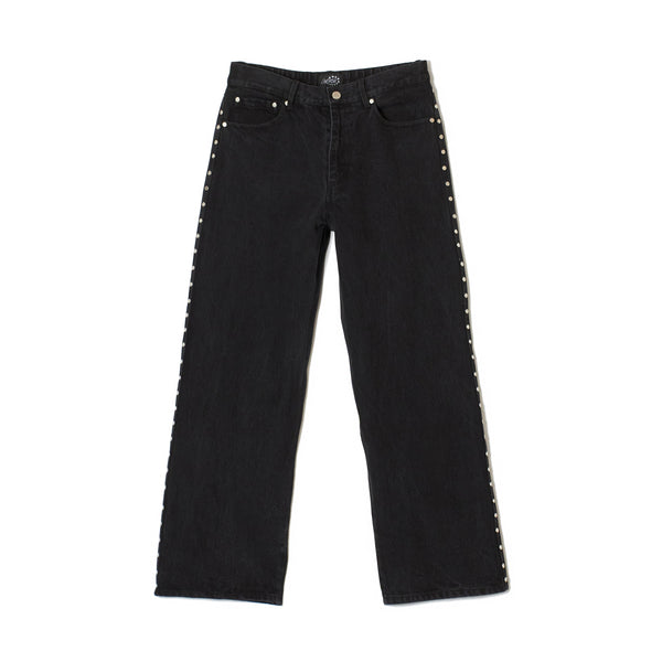 STRAIGHT STUDDED PANTS