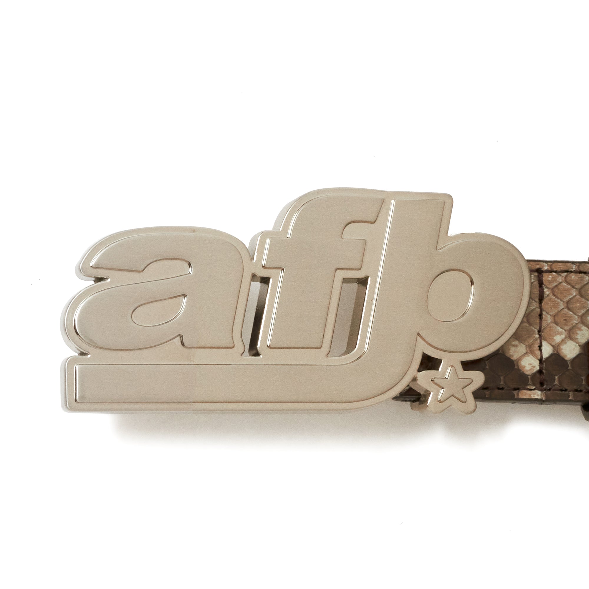 LOGO BUCKLE BELT