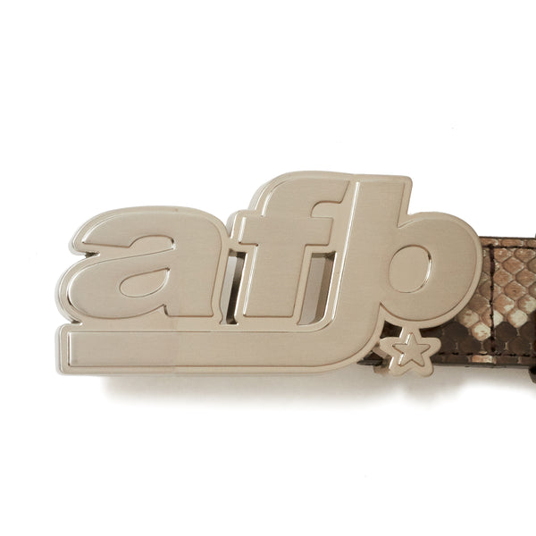 LOGO BUCKLE BELT