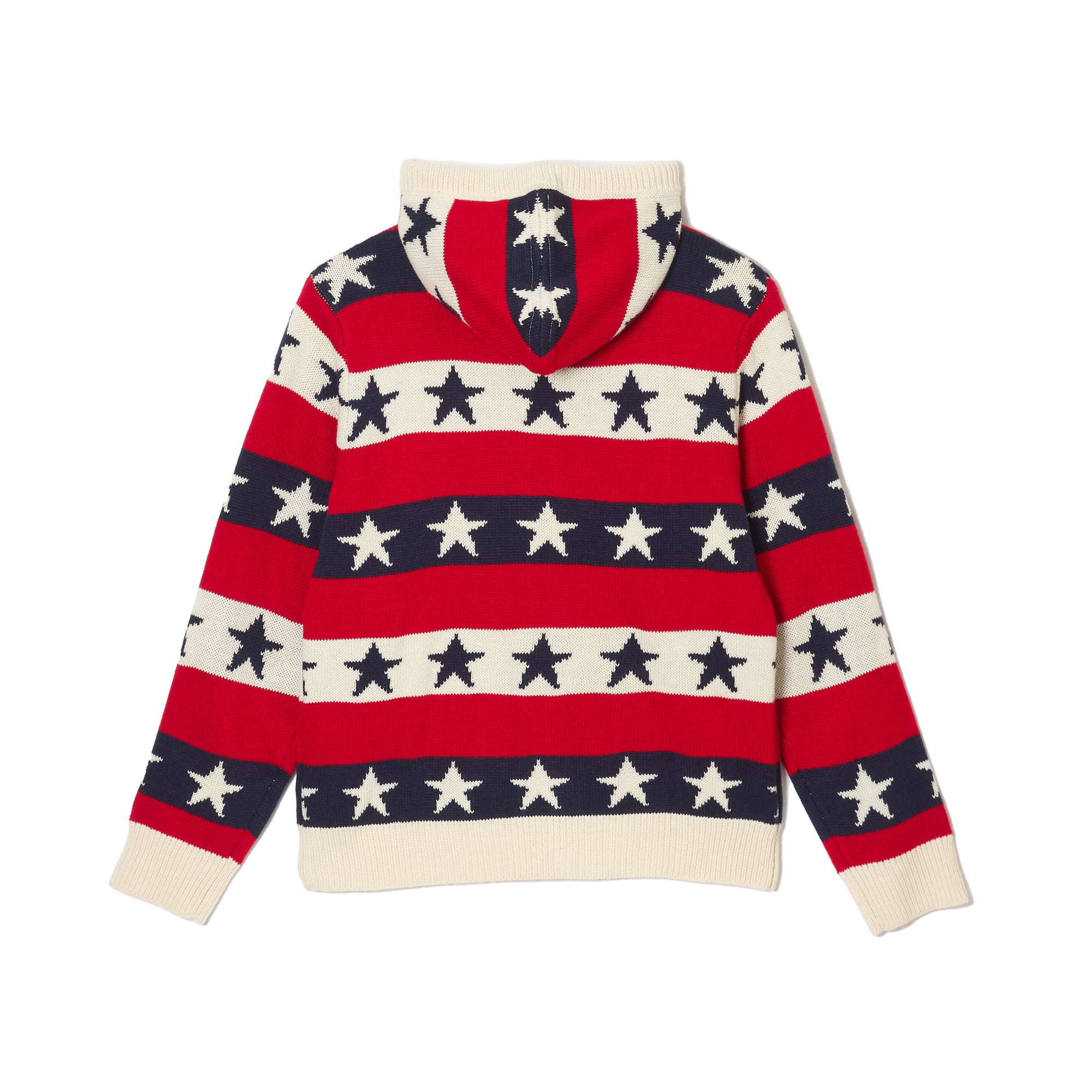 STAR KNIT HOODIE