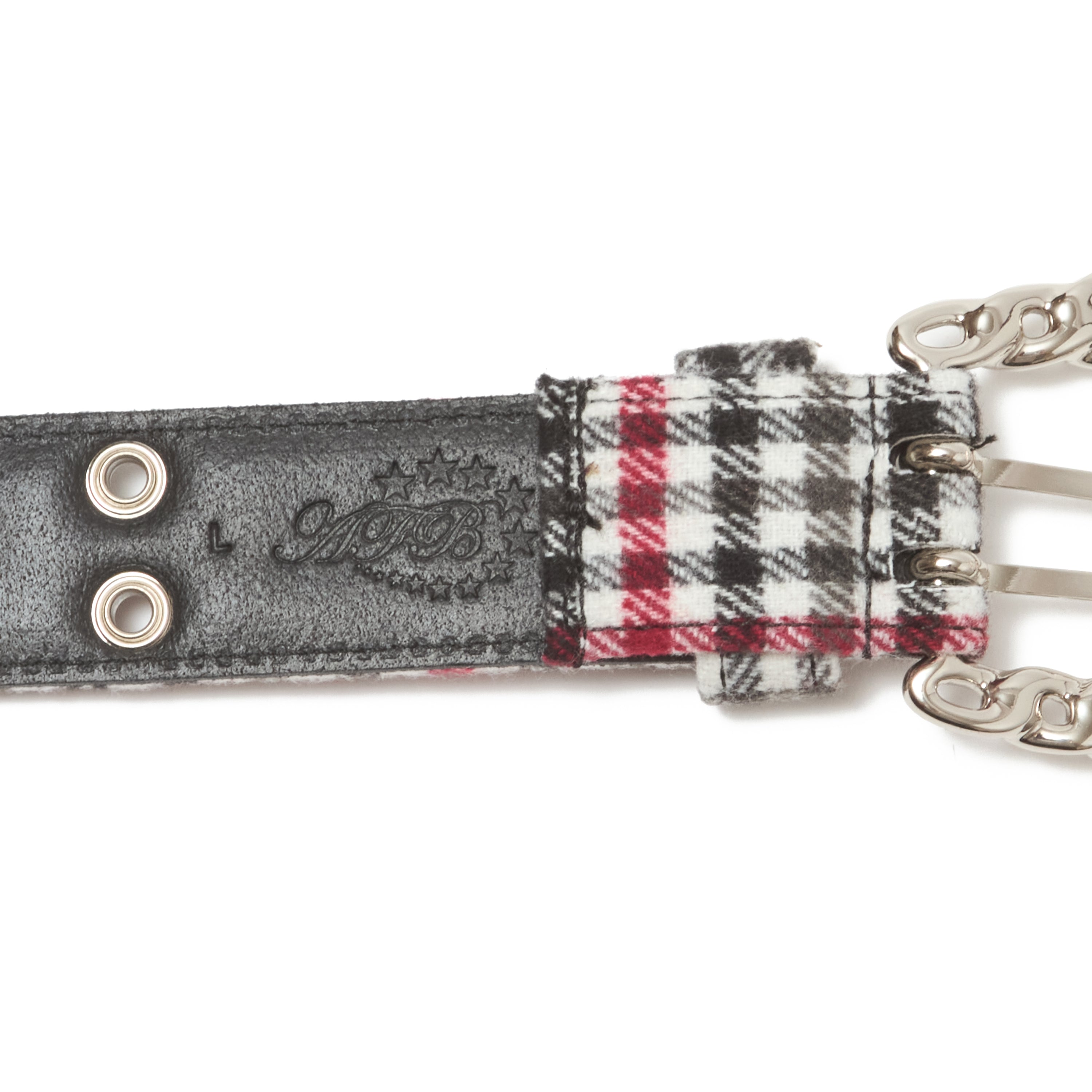小物 AFB FLANNEL CHECK BELT Msize FLANNEL CHECK BELT – AFB