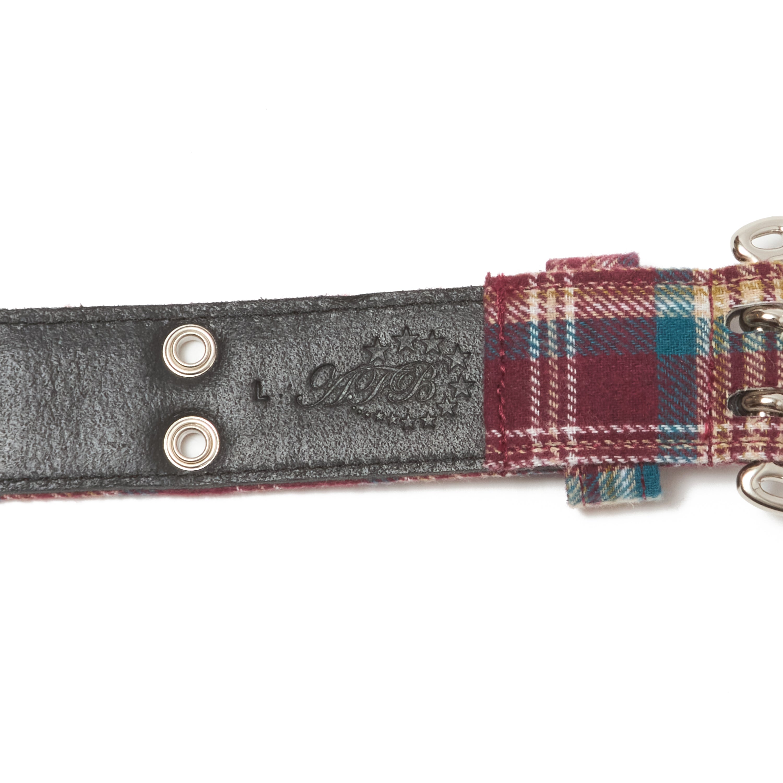 新品未使用 AFB FLANNEL CHECK BELT Lサイズ FLANNEL CHECK BELT – AFB