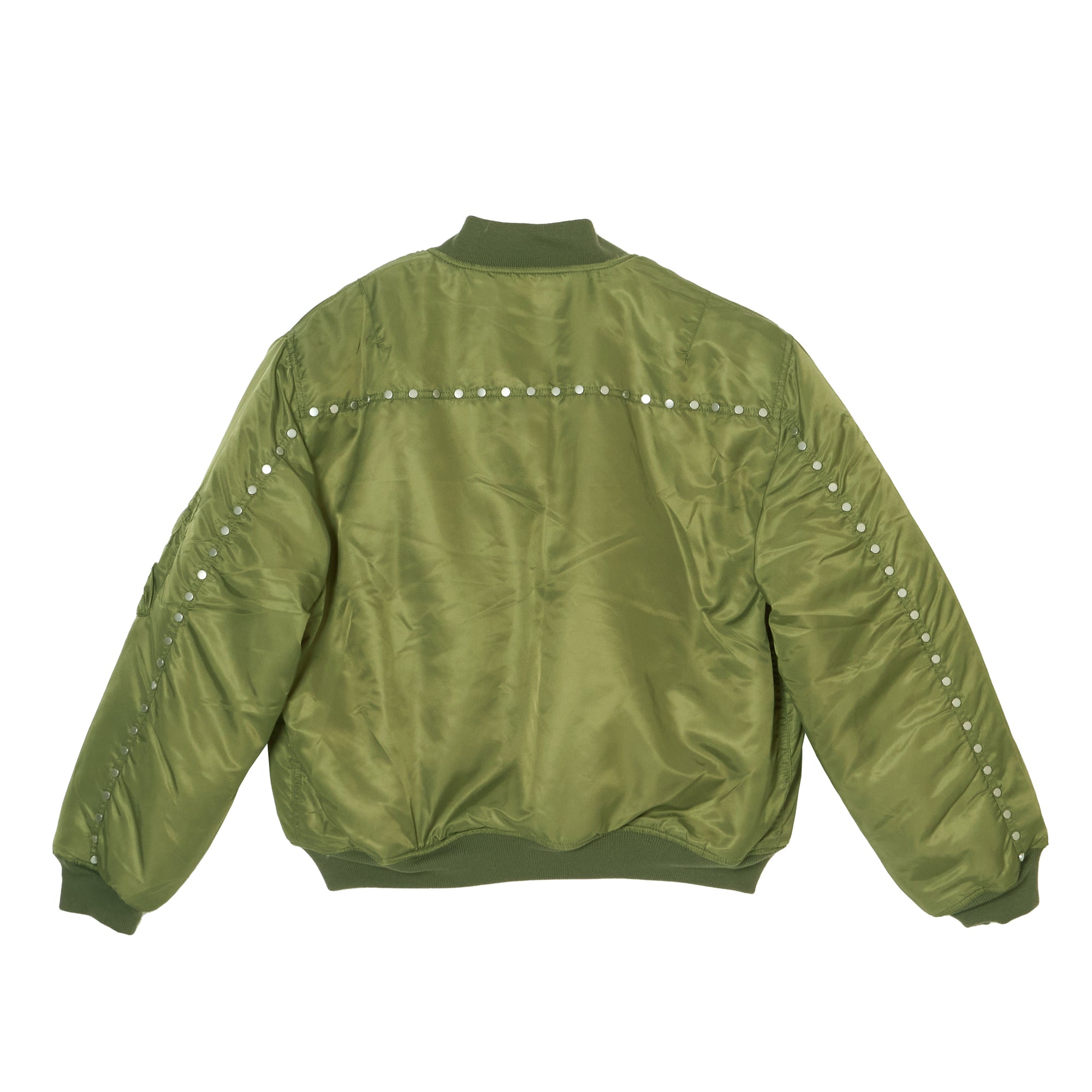 PUFFER STUDDED BOMBER