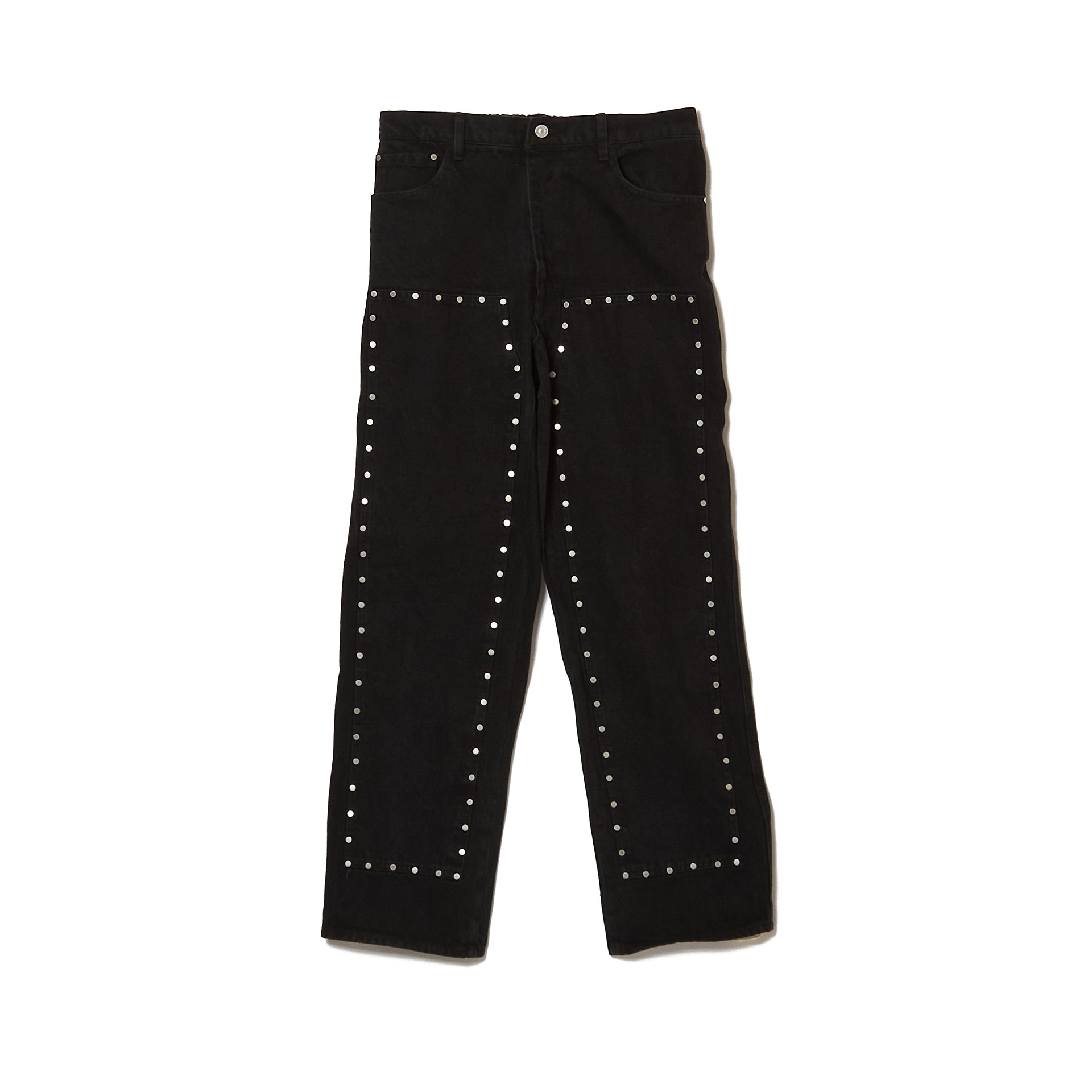 STRAIGHT DOUBLE KNEE STUDDED PANTS – AFB