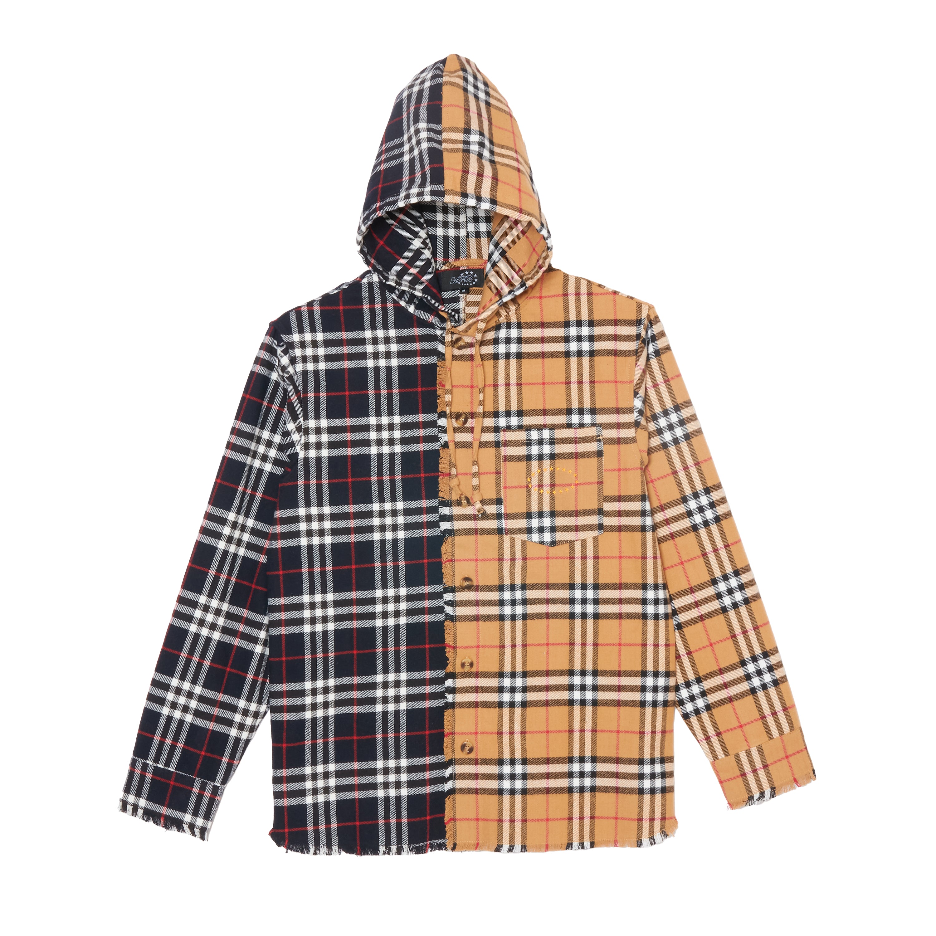 トップス AFB HOODED FLANNEL SHIRTS Burberry HOODED SHIRTS – AFB