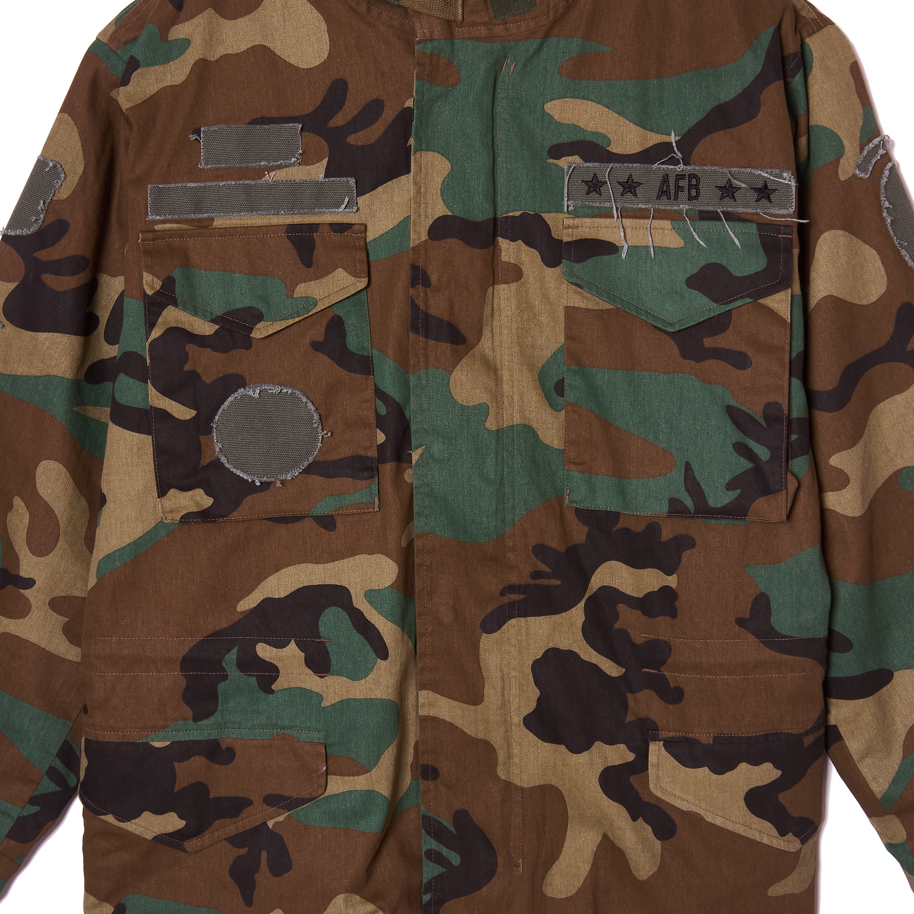 AFB ジャケット M AFB（エーエフビー） ma1 ma-1 PUFFER STUDDED BOMBER メンズ