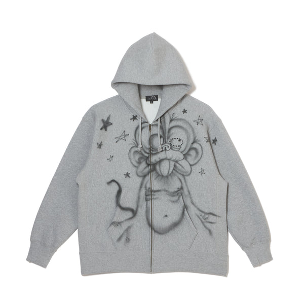 APRO SPRAY ZIP HOODIE