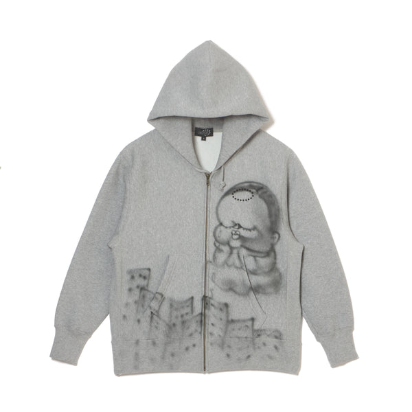 APRO SPRAY ZIP HOODIE