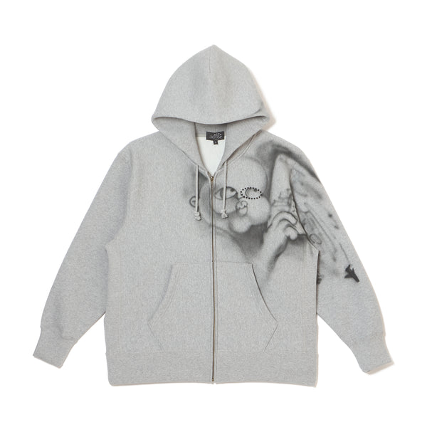 APRO SPRAY ZIP HOODIE