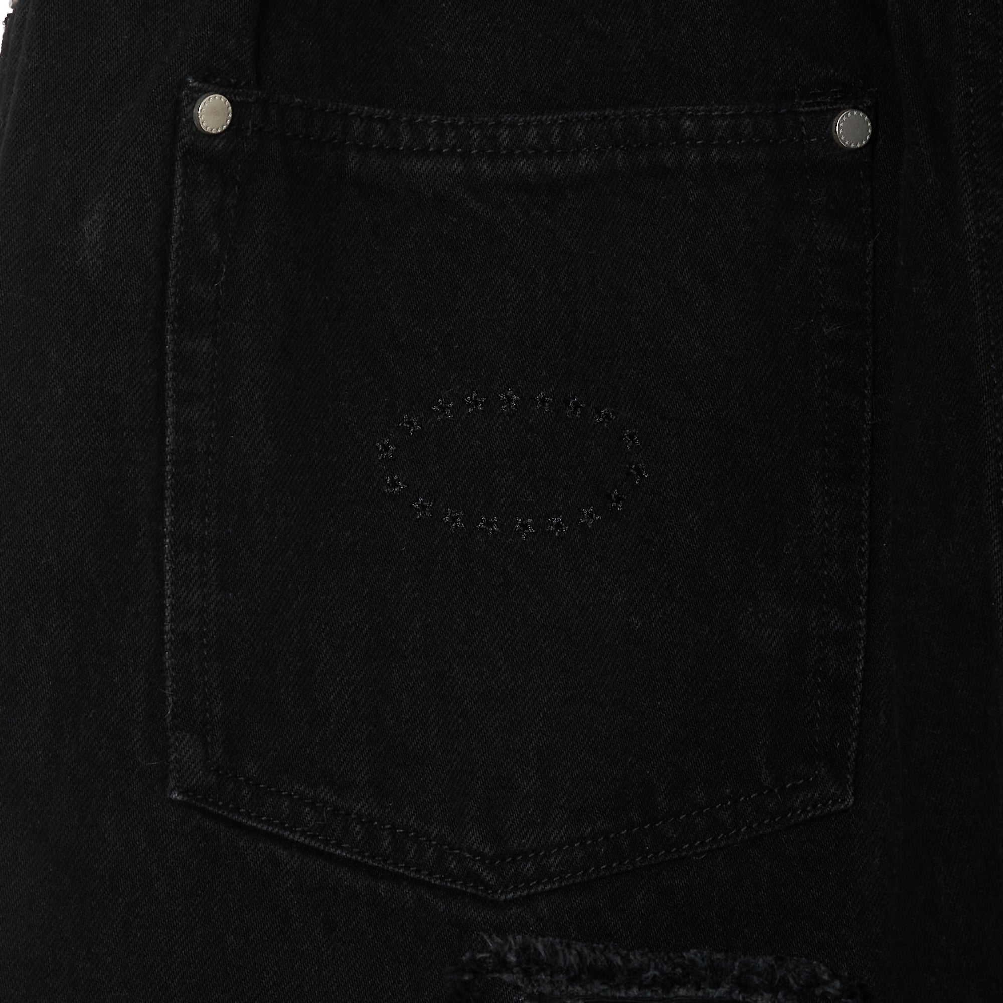 PATCHED DENIM PANTS