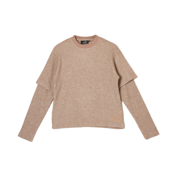 THERMAL LAYERD GLITTER LS TEE