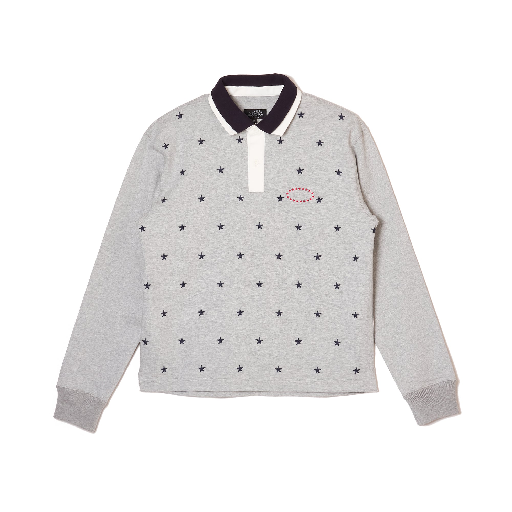 DOUBLE LAYERD LS POLO SHIRTS