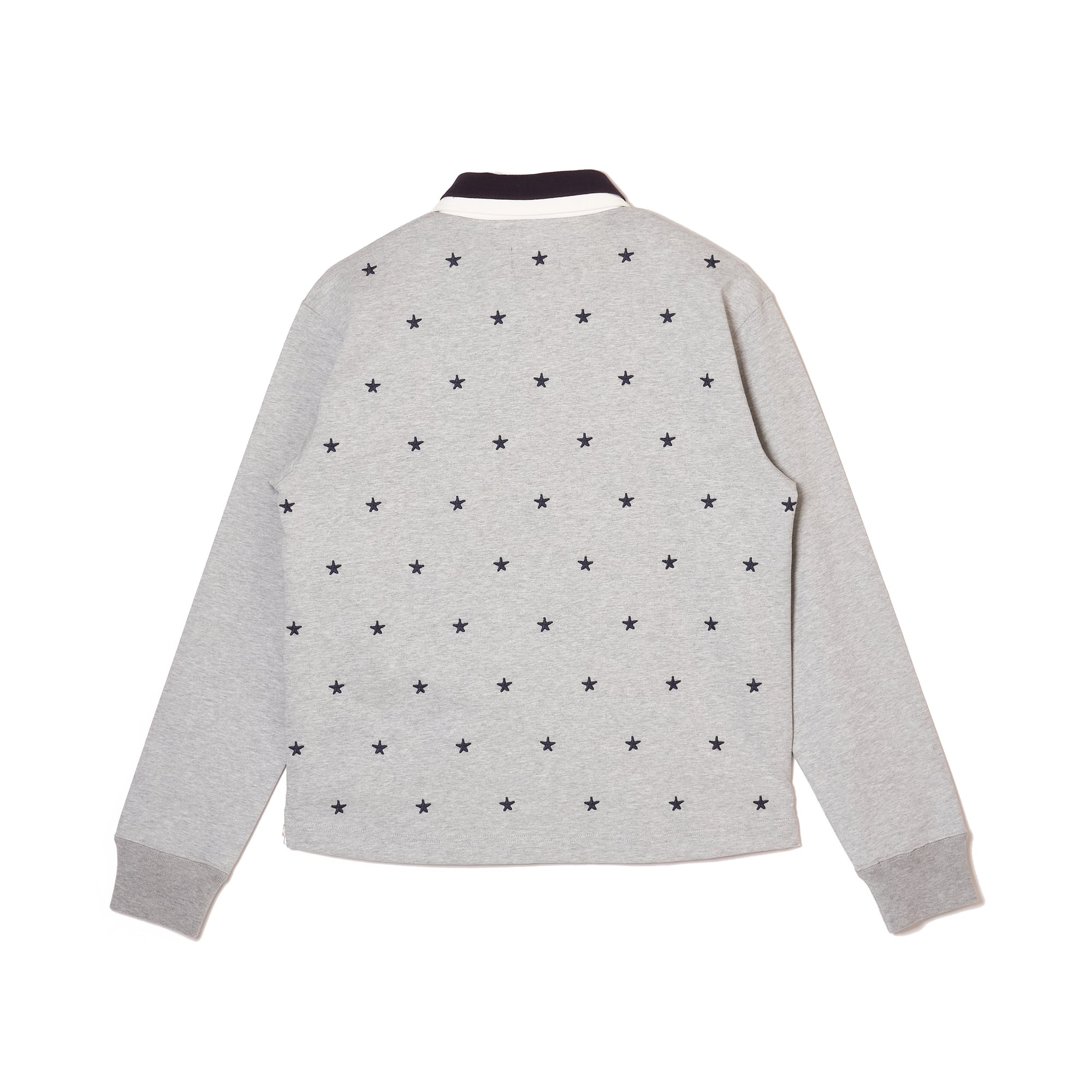 DOUBLE LAYERD LS POLO SHIRTS