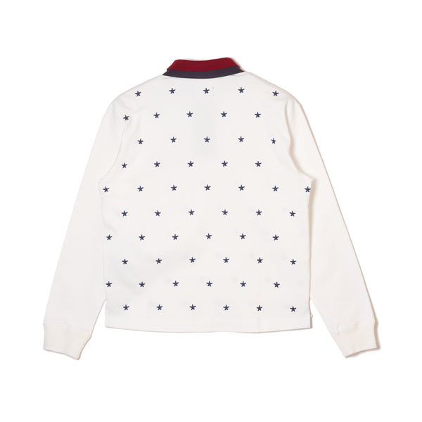 DOUBLE LAYERD LS POLO SHIRTS