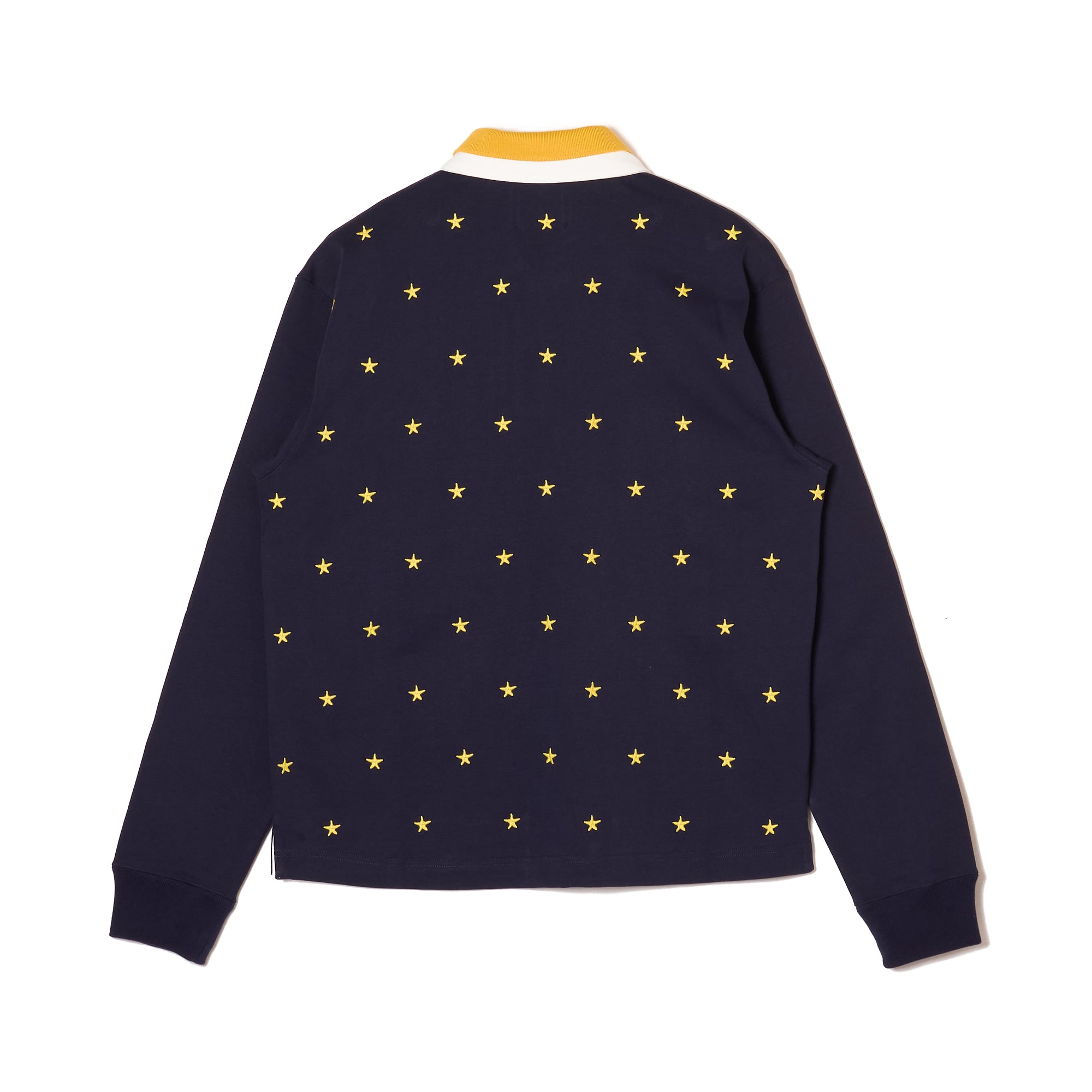 DOUBLE LAYERD LS POLO SHIRTS