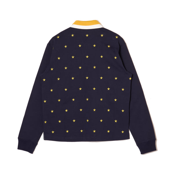 DOUBLE LAYERD LS POLO SHIRTS