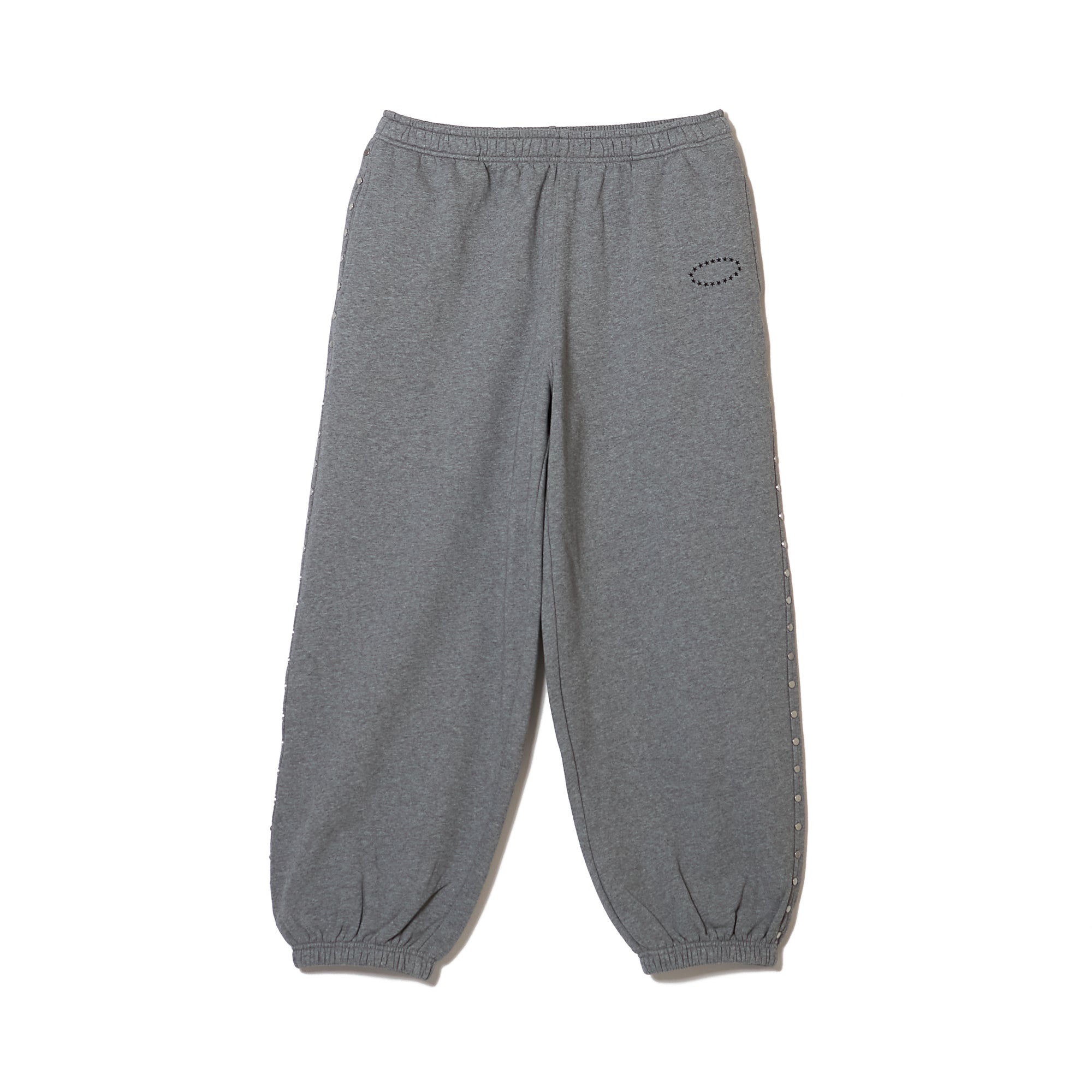 STUDDED  BIG SWEAT PANTS