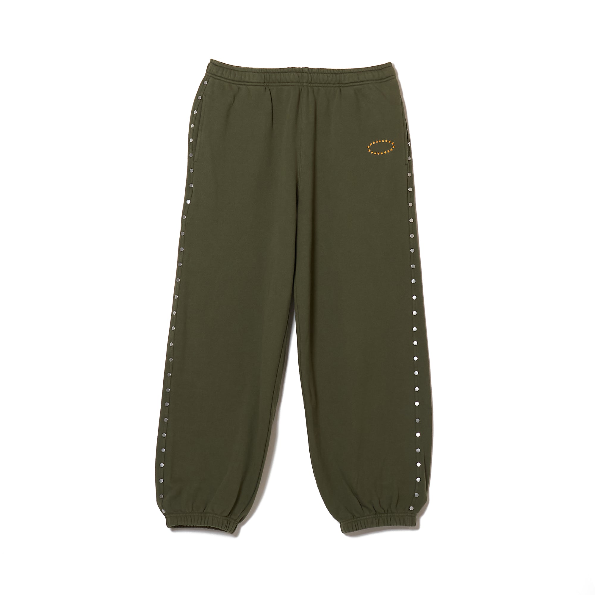 STUDDED  BIG SWEAT PANTS