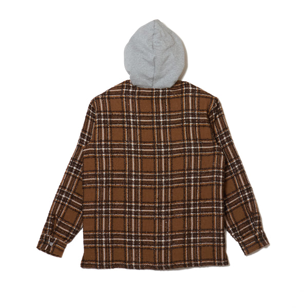 HOODED FLANNEL SHIRTS