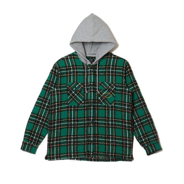 HOODED FLANNEL SHIRTS