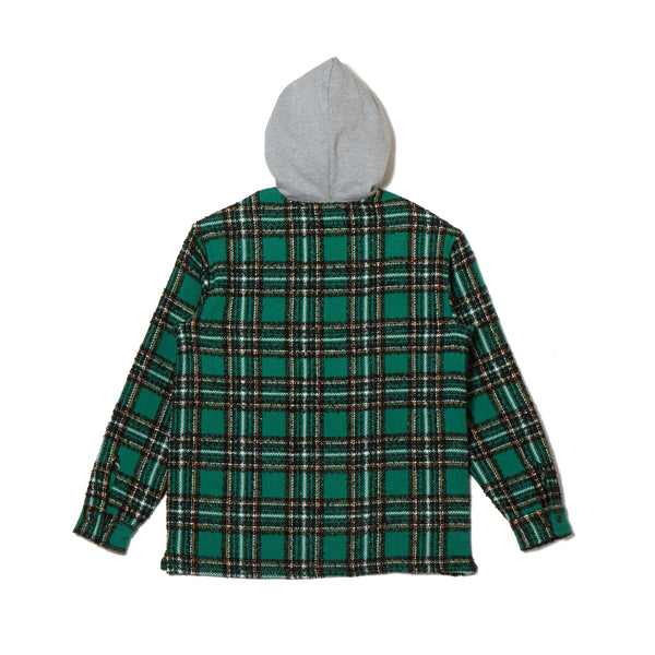 HOODED FLANNEL SHIRTS