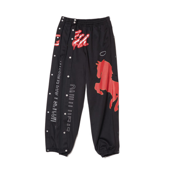 EHFR SPORT SIDE BUTTON UP TRACK PANTS
