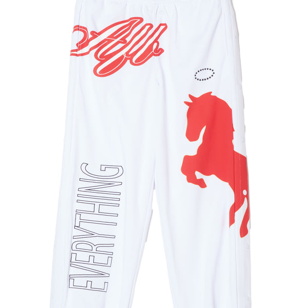 EHFR SPORT SIDE BUTTON UP TRACK PANTS