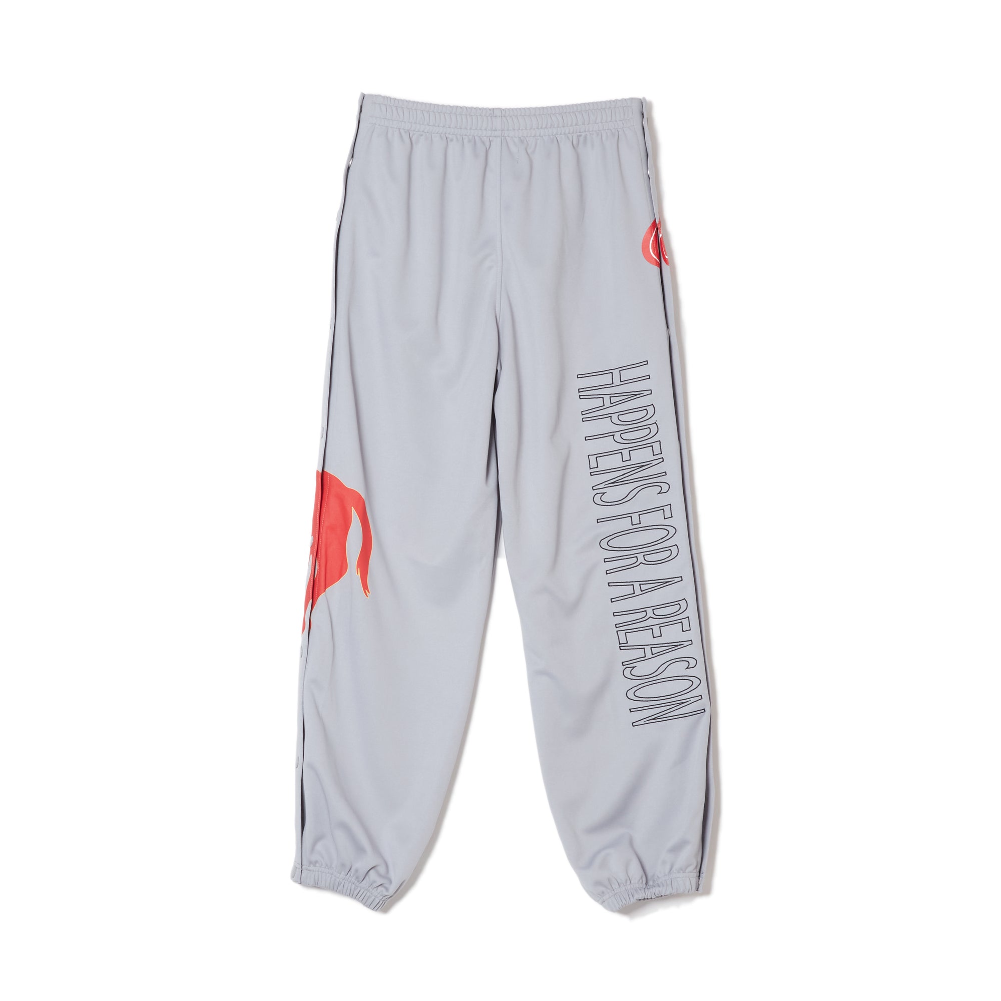 EHFR SPORT SIDE BUTTON UP TRACK PANTS