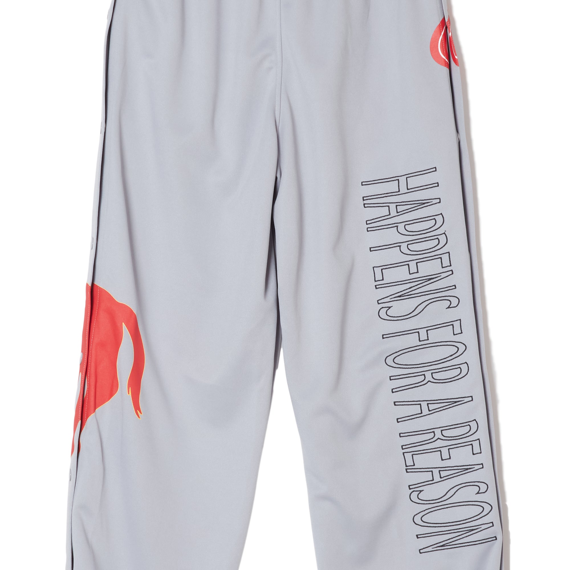 EHFR SPORT SIDE BUTTON UP TRACK PANTS