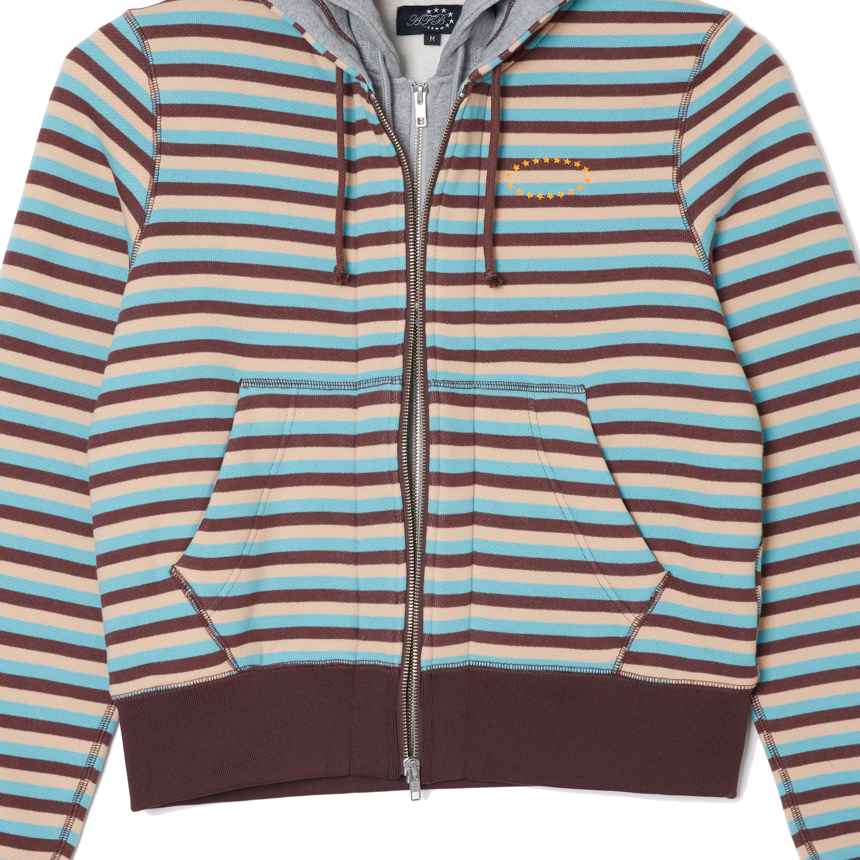 DOUBLE LAYERD ZIP UP HOODIE – AFB