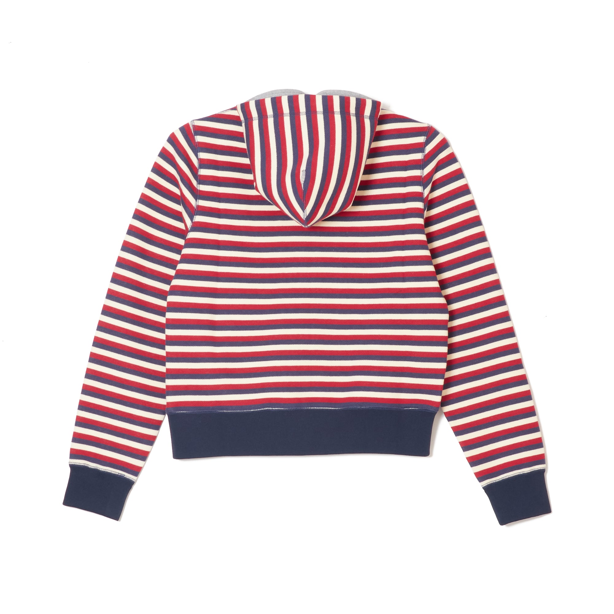 DOUBLE LAYERD ZIP UP HOODIE