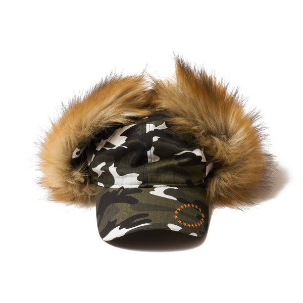 DOG EAR FUR CAP