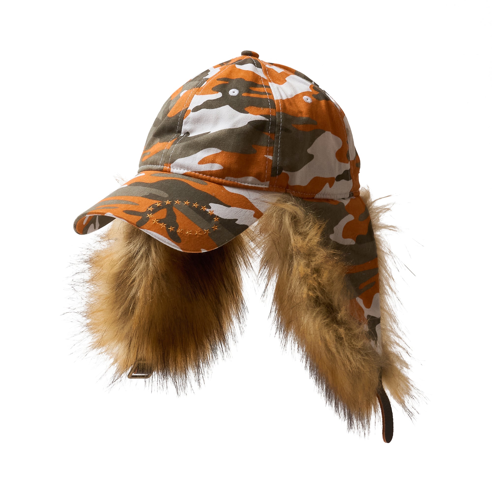 DOG EAR FUR CAP