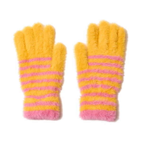 FLUFFY BORDER GLOVE