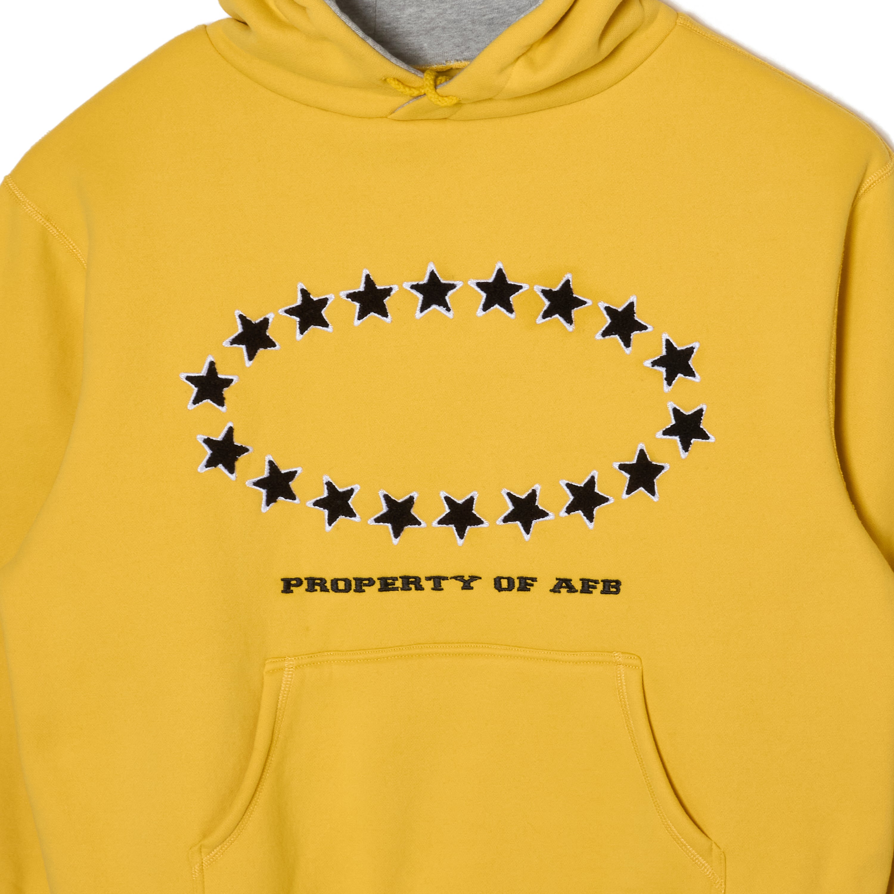 トップス AFB yellow hoodie STAR SPORT HOODIE – AFB