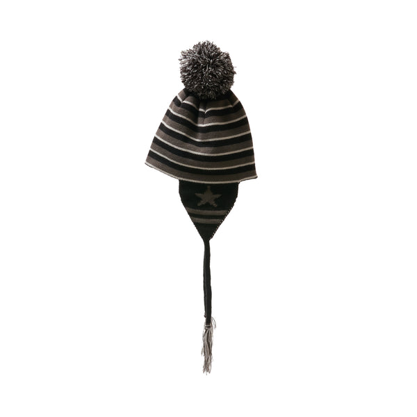 BORDER EAR FLAP BEANIE