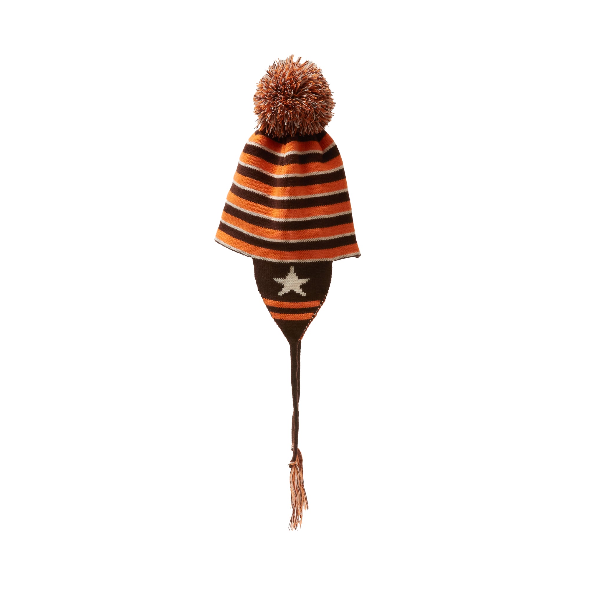 BORDER EAR FLAP BEANIE