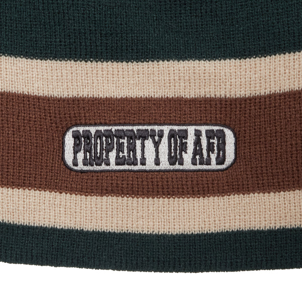 POA BORDER SINGLE BEANIE