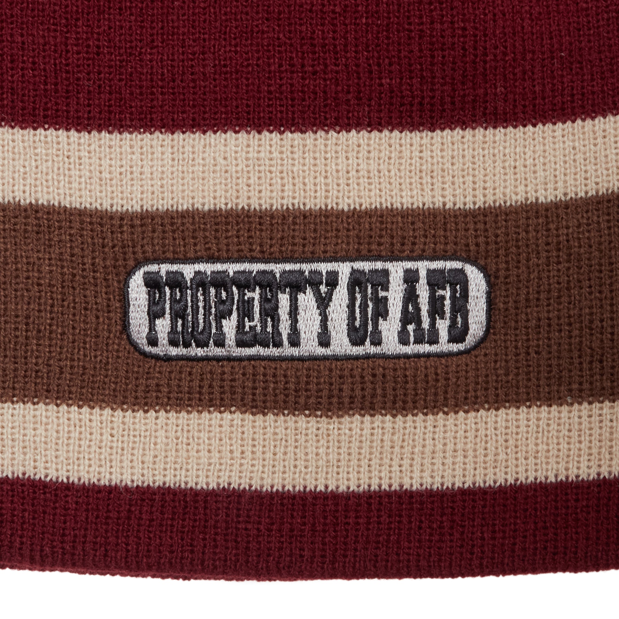POA BORDER SINGLE BEANIE