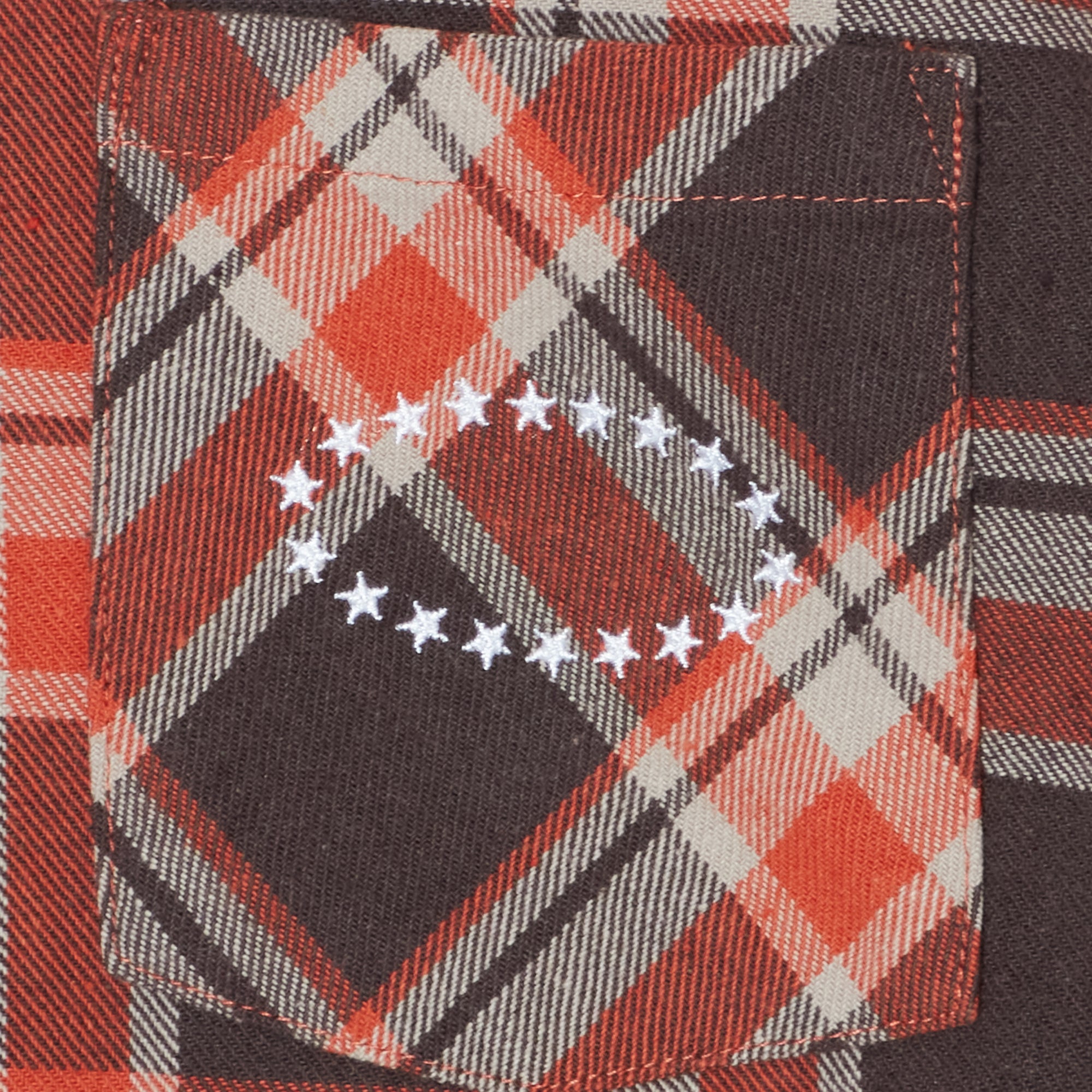 BACK LOGO FLANNEL SHIRTS