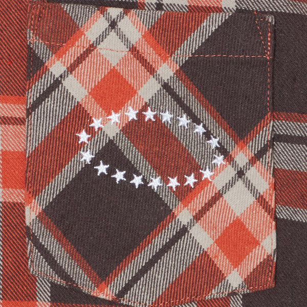 BACK LOGO FLANNEL SHIRTS