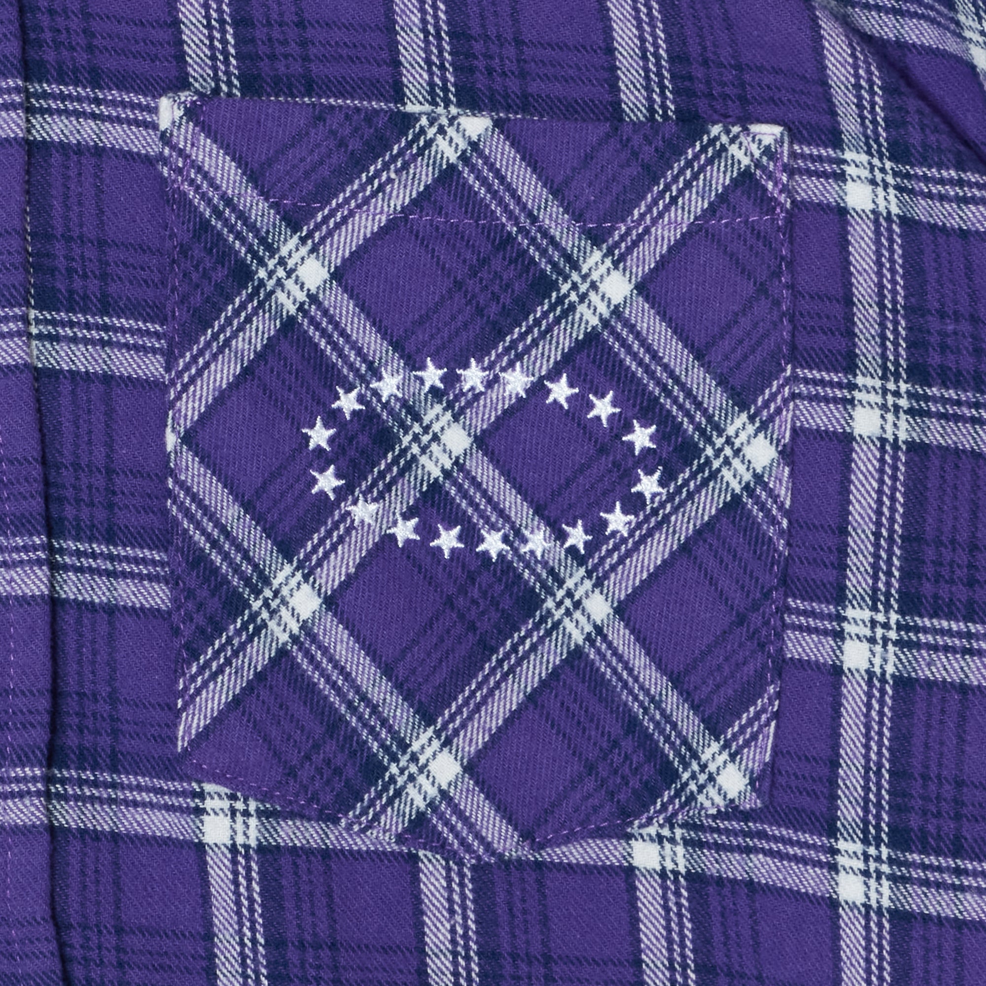 BACK LOGO FLANNEL SHIRTS