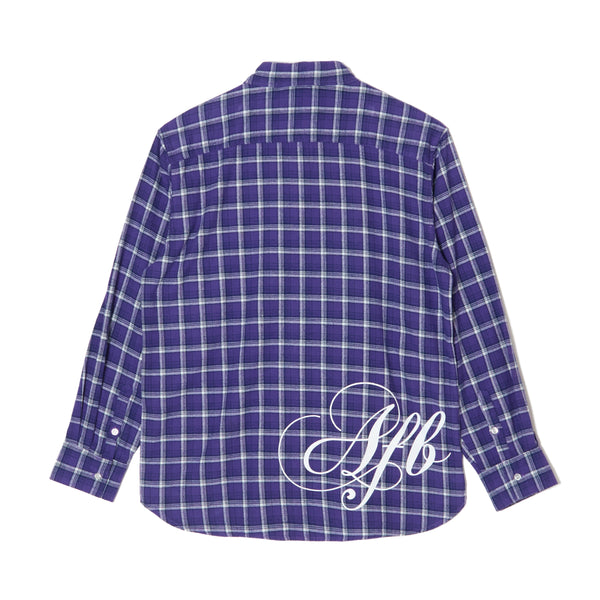 BACK LOGO FLANNEL SHIRTS