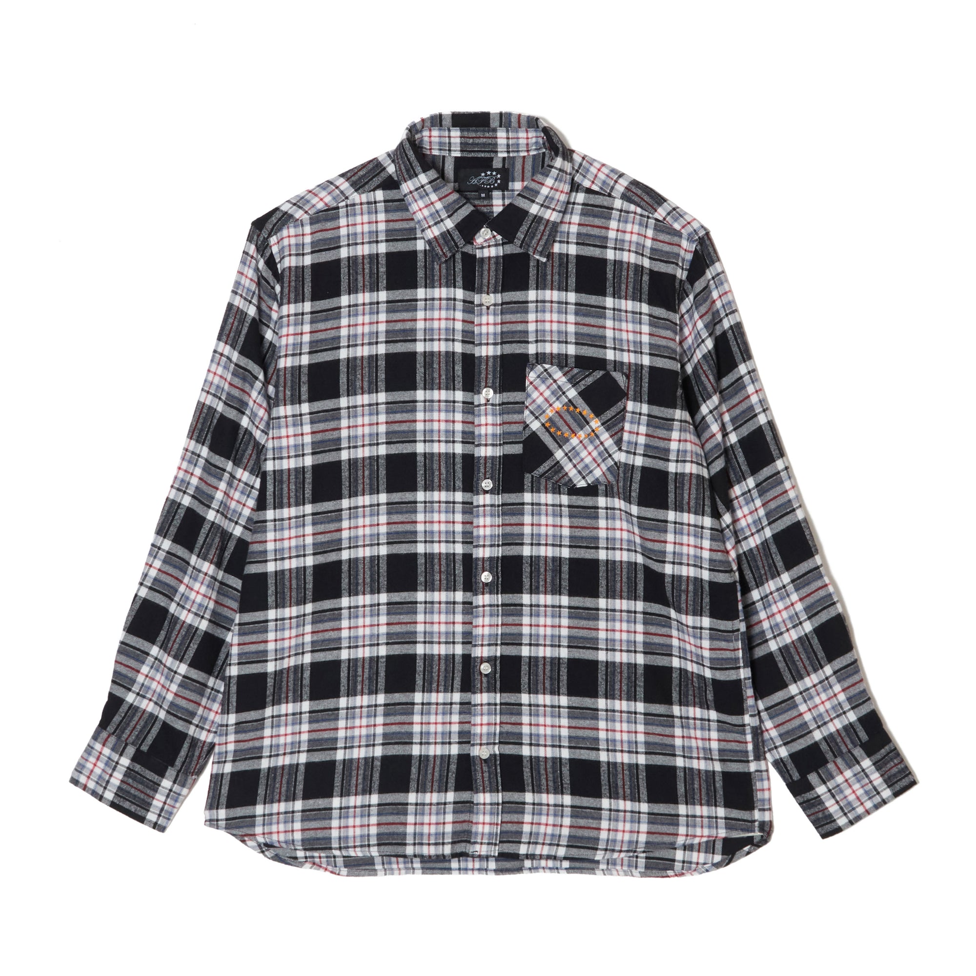 BACK LOGO FLANNEL SHIRTS