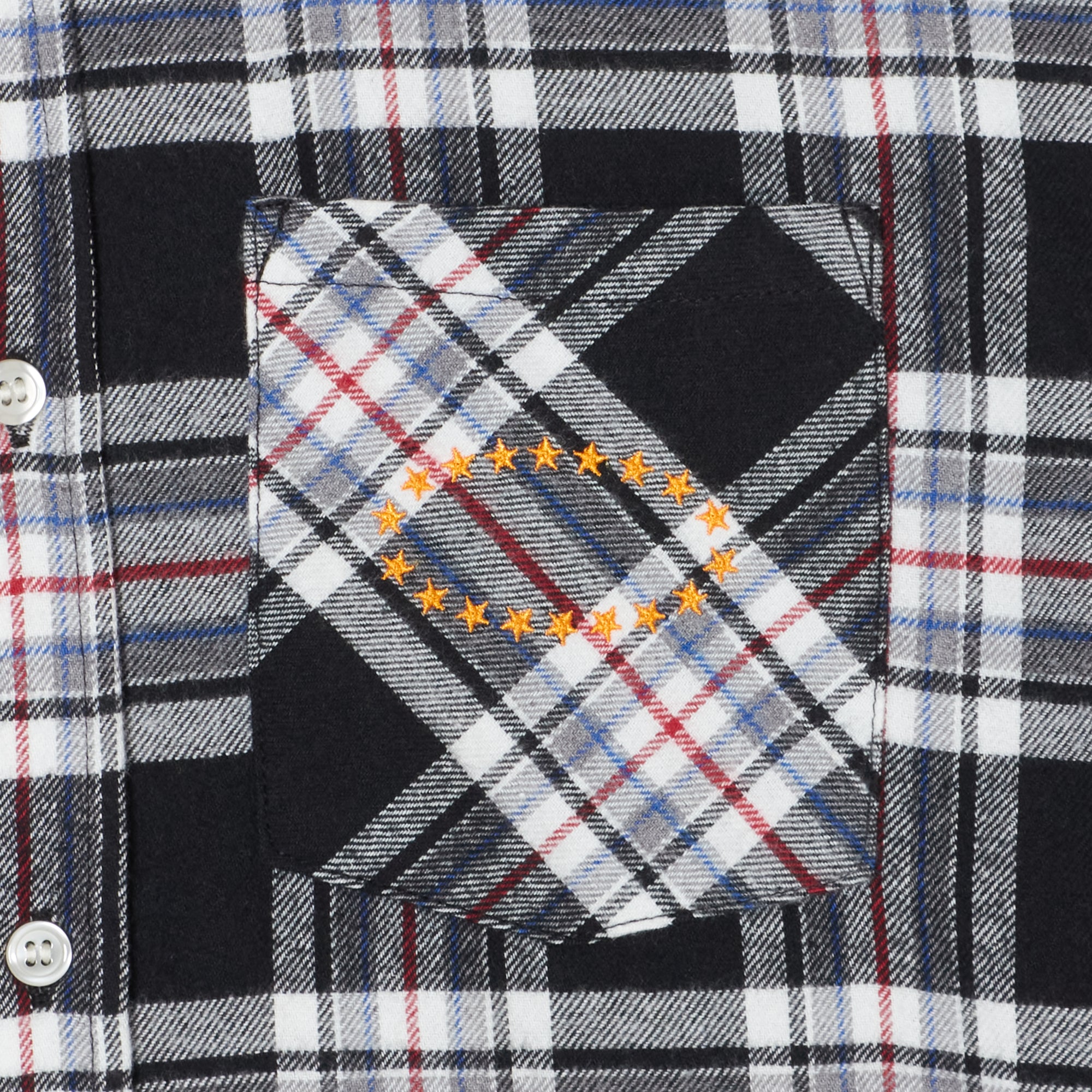 BACK LOGO FLANNEL SHIRTS