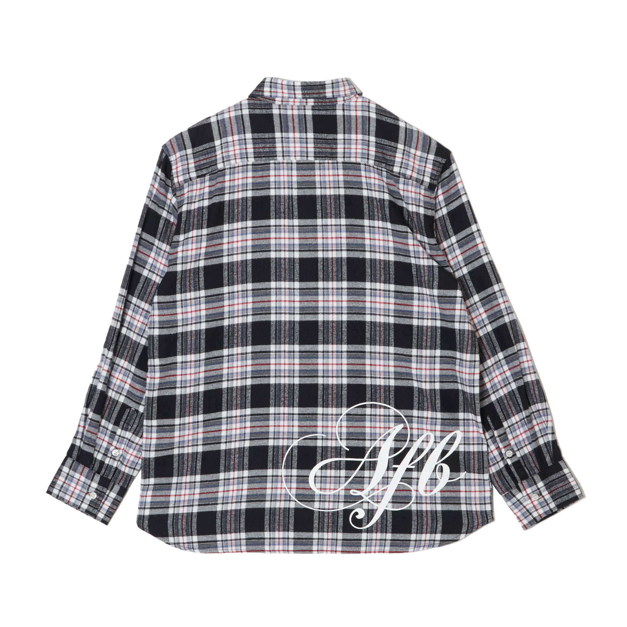 BACK LOGO FLANNEL SHIRTS